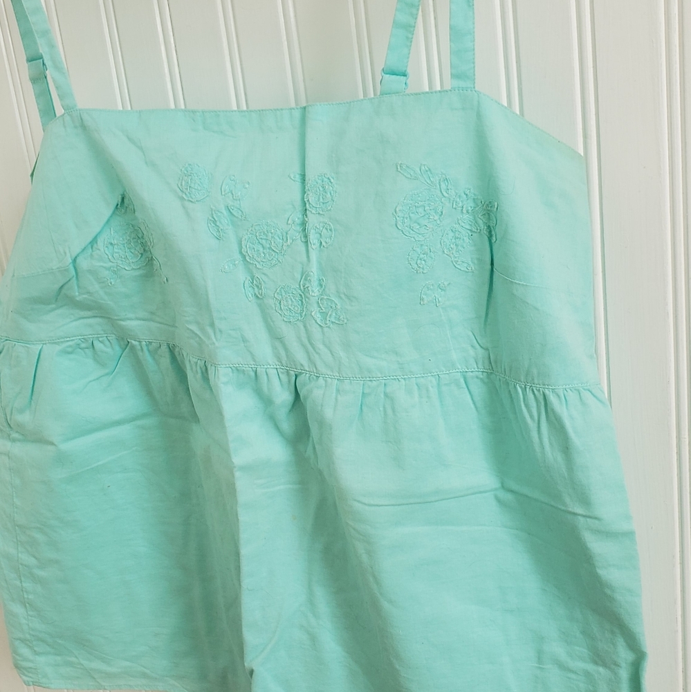 Cotton strap shirt